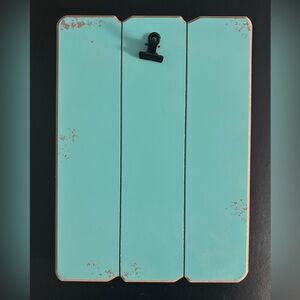 Hobby Lobby Turquoise Clipboard Frame